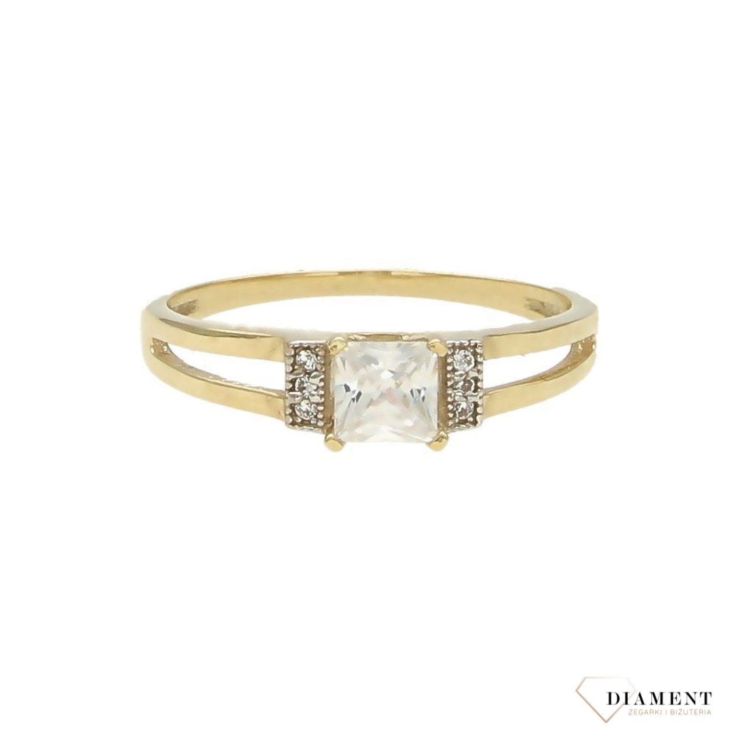 Złoty pierścionek z kwadratową cyrkonią PI 3256 (2).jpg